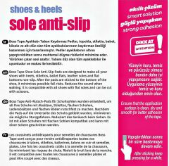 Ayakkabı Taban Kaydırmaz Bant Kaymayı Önler Suya Dayanıklıdır Şeffaf 4 Ad