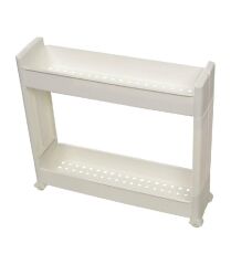 Motek Çok Amaçlı Tekerlekli Mutfak Rafı Banyo Rafı Organizer SR-02