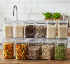 Geseus Dikdörtgen Hava Geçirmez Erzak Saklama Kabı 12 Adet 2100 ML