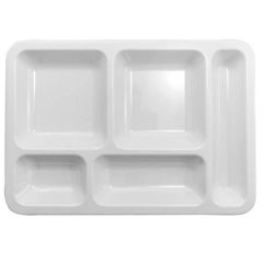 Geseus 5 Gözlü Kırılmaz Poliüretan Tabldot 10 Adet