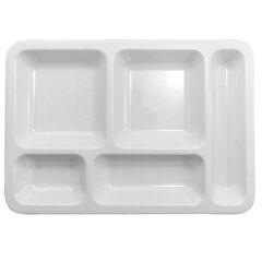 Geseus 5 Gözlü Kırılmaz Poliüretan Tabldot 5 Adet