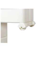 Motek Çok Amaçlı Tekerlekli Raf Plastik Raf Mutfak Rafı Banyo Raf SR-04