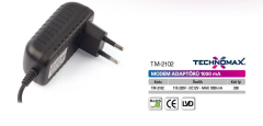 Technomax 12 Volt 1 Amper Çok Amaçlı Adaptör, Güçkaynağı-TM2102