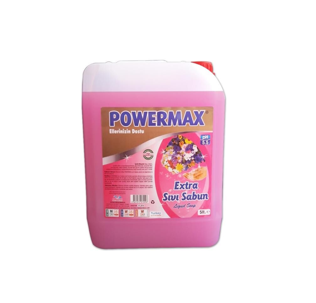 Powermax Sıvı Sabun  Extra El Yıkama Sabunu 5Kg