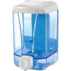 Palex Sıvı Sabun Dispenseri 1000 CC Şeffaf Mavi-3430-1