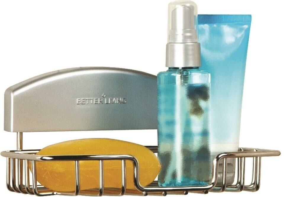 Storit Soap Paslanmaz Çelik Banyo Rafı Şampuanlık, Sabunluk