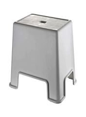 Geseus Banyo Taburesi  Büyük Boy Çok amaçlı Tabure Gri CLK-481