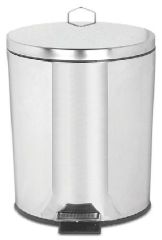 Palex Krom Pedallı Çöp Kovası 20 Litre