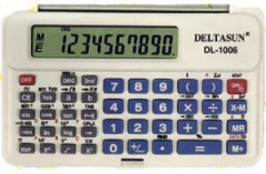 Deltasun Fonksiyonlu Kapaklı Hesap Makinası  DL-1006 Ü.KARGO