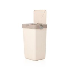 Motek Kirli Çamaşır Sepeti Pratik Kapaklı 40 Litre MT08