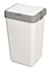 Motek Kirli Çamaşır Sepeti Pratik Kapaklı 40 Litre MT08