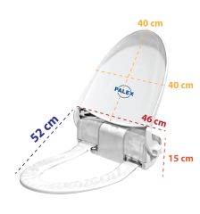 Palex Sensörlü Hijyenik Klozet Kapağı + 24 Adet Yedek Rulo