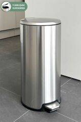 Primanova Cigo Paslanmaz Çelik Çöp Kovası Pedallı 20 Litre-İNX