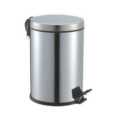 Palex Krom Pedallı Çöp Kovası 8 Litre