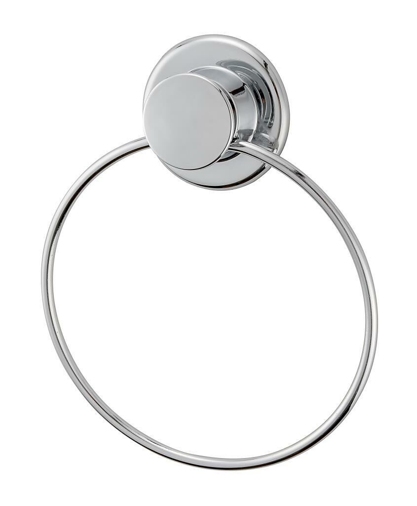 Çelik Ayna Yuvarlak Daire Krom Havluluk Vidasız Kendinden Yapışkanlı-824