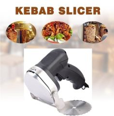 Döner Kesme Makinası Elektirikli+Yedek Tavuk Döner Kesme Bıçağı+Yedek kayış+Bileme taşı-RDC