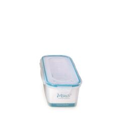 Hava Sızdırmaz Contalı Bakliyat Saklama Kabı 1,25 LT 4 Lü Set