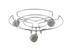 Çelik ayna Saksı Damacana Kolon küllük Tüp Altlığı Tüpçek 702