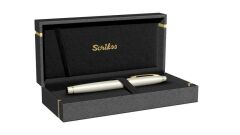 Scrikss 35 Beyaz Altın Dolma Kalem Kutulu Kişiye Özel Hediyelik Kalem