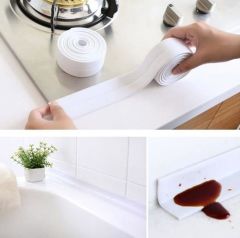 3M Mutfak Banyo Su Sızdırmaz Bant Lavabo Pencere Tezgah Sızdırmazlık Bandı 38mmx3,35 Mt-2 Adet