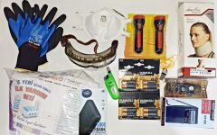 Deprem Çantası Acil Afet ve İlk yardım Seti Suya ve Kırılmaya Dayanıklı Özel Çantalı 90 Parça