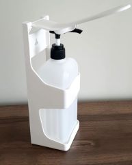 Dezenfektan Dispenseri Kol İle Kullanım 1000ML Kapasite Şişe dahil-5Adet