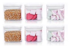 Vakumlu Hava Almaz Saklama Kabı Seti Erzak Kabı 6 Adet 700 ML