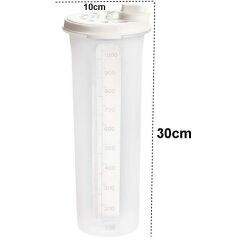 Moonstar Zeytinyağlık Yağdanlık Pratik Kapaklı Sızdırmaz 1100ML-OIL-903