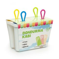 Moonstar Dondurma Kabı Meybuz Dondurma Kalıbı 4, lü