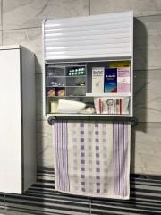 Primanova Panjurlu Ecza Ve Banyo Dolabı + İlk Yardım İçerik Seti