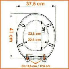 Klozet Kapağı Kırılmaz Klozet Kapağı Plastik Beyaz 204