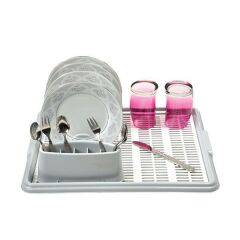 Moonstar Hareketli Tabaklık Bulaşık Durulama Seti Krem-720