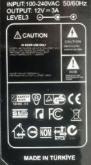 Çakmak Adaptörü Araç Çakmaklık Çevirici  Ev Tipi Çevirici 36W/3A/12V(Açıklamayı okumadan ürünü almayınız)