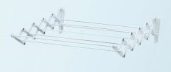 Primanova Raylı  Katlanır Balkon Çamaşır Askısı 80 cm LG-02