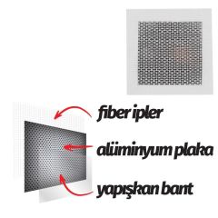 Duvar Yaması Tesisat ve Soba Borusu Delikleri İçin Kalıcı Onarım 20cmx20cm-1Adet
