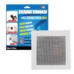 Duvar Yaması Tesisat ve Soba Borusu Delikleri İçin Kalıcı Onarım 20cmx20cm-1Adet