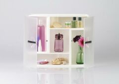 Primanova Banyo ve Ecza Dolabı Naturel Kapaklı 084