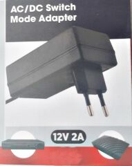 12 Volt 2Amper 24 Wat Çok Amaçlı Switch Mode Adaptör Güçkaynağı(Açıklamayı okumadan ürünü almayınız)