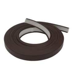 Kendinden Yapışkanlı Masa,Raf,Dolap,Tezgah,Mobilya Kenar Bandı 18mmX5 Metre-Koyu Kahve