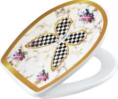 Çelik Ayna Manzaralı Klozet Kapağı