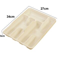 Moonstar Çekmece İçi Kaşıklık 5Gözlü Çatal Bıçak Organızer 34X27CM-KŞ-172