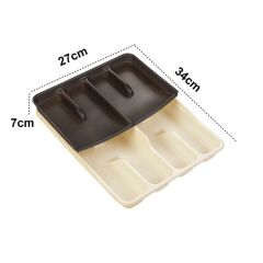 Moonstar Çekmece İçi Kaşıklık 9Gözlü Çift Katlı Çatal Bıçak Organızer 34X27CM-IKSET-173