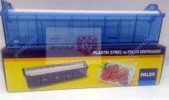 Palex Kırılmaz Streç Ve Alüminyum Folyo Dispenseri Kayar Bıçaklı Plastik 35cm