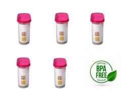 Moonstar Modüler Kapaklı Kuru Gida Saklama Kabı 1,8 LT X 5ADET MB-12