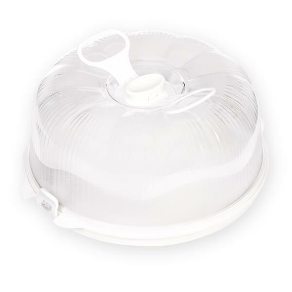 Moonstar hava geçirmez kek fanusu, Pasta saklama kabı-BEYAZ