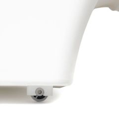 Motek Patateslik Soğanlık Tekerlekli Organızer Eşya ve Erzak Kutusu 3x33Lt Gri+Beyaz MT05