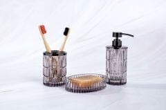 Primanova Irene Cam Banyo Seti Üç Parça