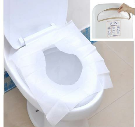 Klozet Kapak Örtüsü 250 Adet + Palex Beyaz Dispenser