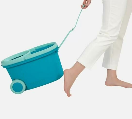 Motek Tekerlekli Taşıma Saplı Comfort  Mop Temizlik Seti MT-10