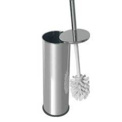 Wc Fırçası + Krom 3 Litre Çöp Kovası İkili Set